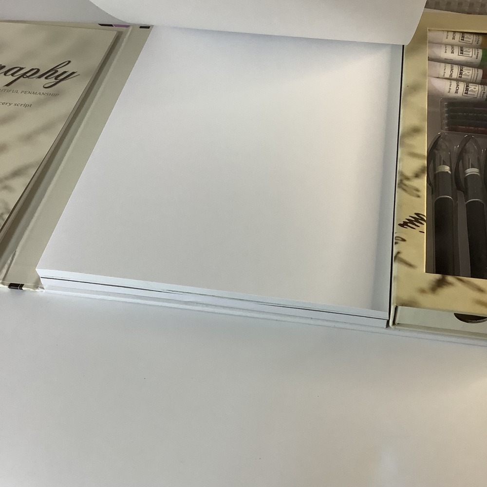 SpiceBox Master Class Calligraphy Kit Step by Step New - Picture 8 of 12
